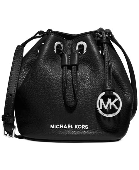 michael kors crossbody black white|Michael Kors soft leather crossbody.